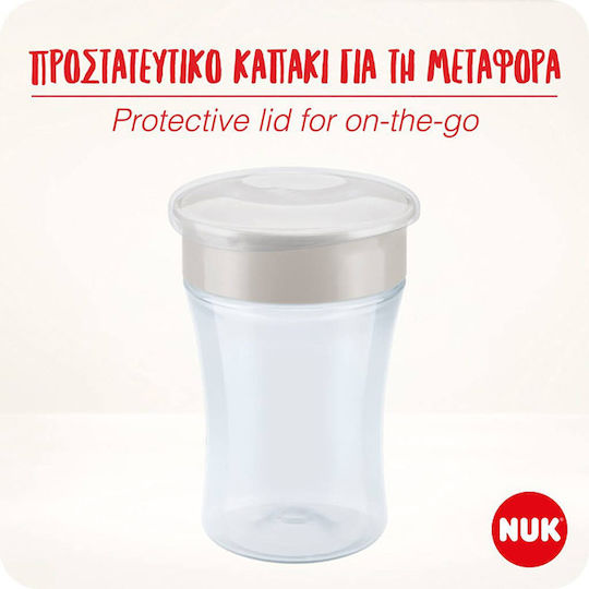 Nuk Baby Cup Evolution Magic Cup made of Plastic Red Crab 230ml for 8m+m+