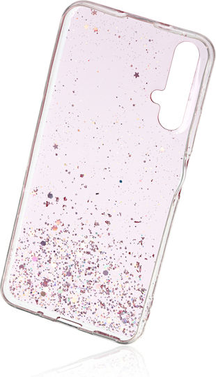 Naxius Glitter Back Cover Silicone Pink (Huawei Nova 5T)