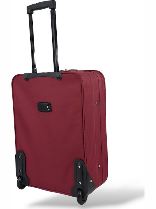 Diplomat Kabinenreisekoffer Weichschalen Burgundisch mit 2 Räder Höhe 55cm 2023-S