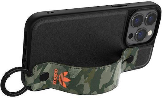 adidas Back Cover Πλαστικό / Σιλικόνης με Λουράκι Μαύρο (iPhone 13 Pro)