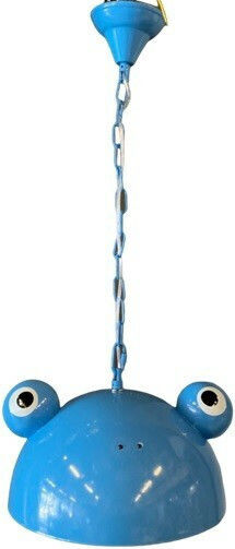 ARlight Kids Metallic Single Ceiling Light E27 Βάτραχος 30x30cm