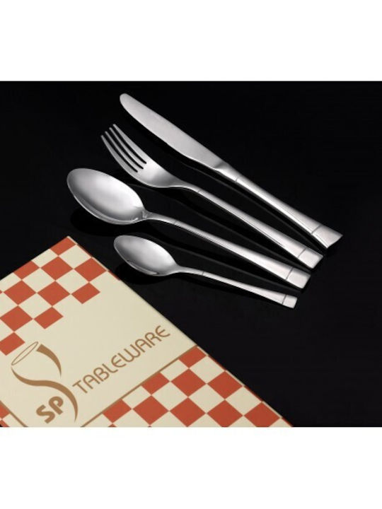 SP Tableware Сет ножове и вилице Неръждаеми Сребрист 24бр