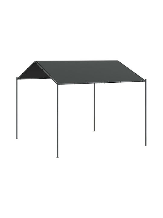 vidaXL Garden Freestanding Pavilion Gray 3x3cm