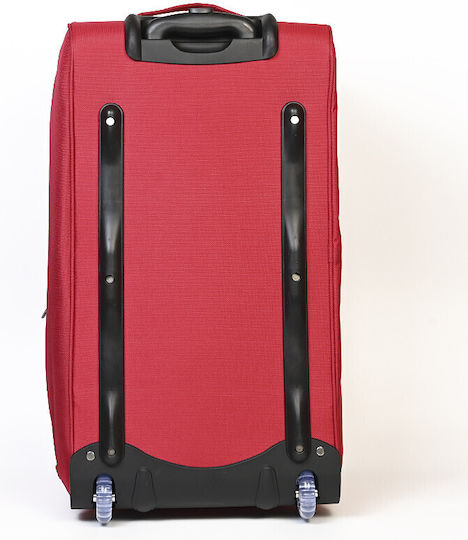 Airtex Paris Σακ Βουαγιάζ 136lt Κόκκινο με Ρόδες Υφασμάτινο Μ83xΠ39xΥ43εκ.