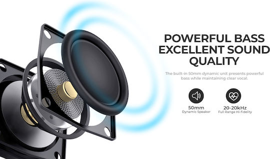 Havit SK885BT Ηχείο Bluetooth 8W με Ραδιόφωνο και Διάρκεια Μπαταρίας έως 11 ώρες Μαύρο