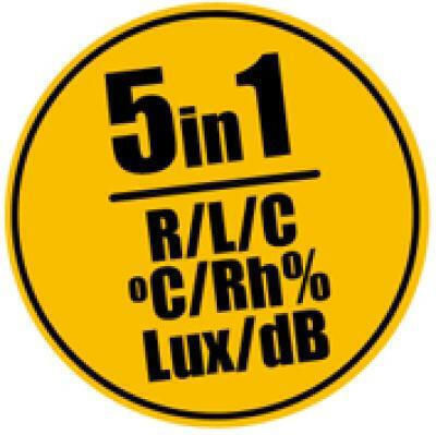 C-LOGIC 5300 Ψηφιακό Πολύμετρο με Buzzer με Μέτρηση AC / DC / Αντίστασης / Χωρητικότητας / Θερμοκρασίας