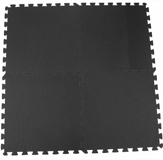 vidaXL Υπόστρωμα Πισίνας 50x50εκ. Μαύρο