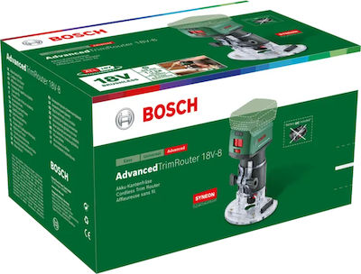 Bosch Trimmfräse Solo mit Geschwindigkeitsregelung und mit Absaugsystem