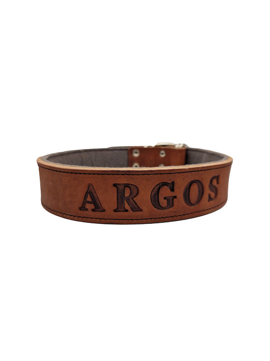 ByLeather Κολάρο Δερμάτινο σε Καφέ χρώμα Small 60cm ByLeather Κολάρο Δερμάτινο σε Καφέ χρώμα Small 60cm