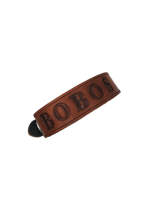 ByLeather Dog Collar 60cm Small Brown