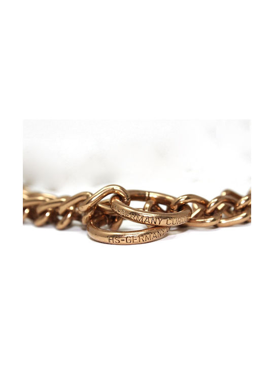 Sprenger Würgehalsband Kette In Gold Farbe Small 3mm x 65cm Sprenger Würgehalsband Kette In Gold Farbe Small 3mm x 65cm