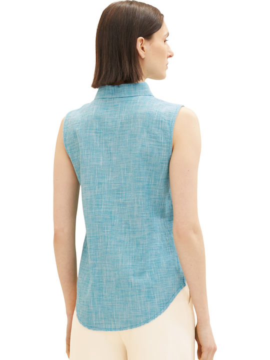 Women's Sleeveless Shirt Green