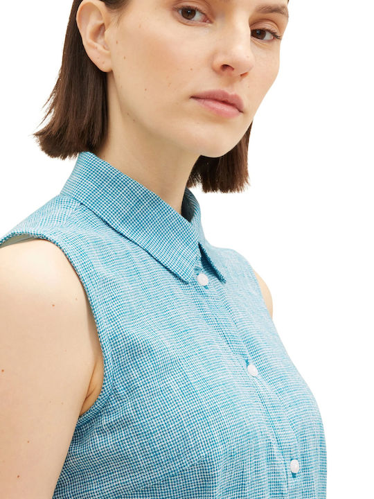 Women's Sleeveless Shirt Green