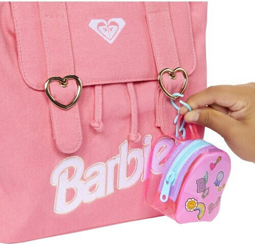 Barbie Deluxe Bag with School Outfit and themed Accessories Puppenkleidung für 3+ Jahre alt+ Jahre