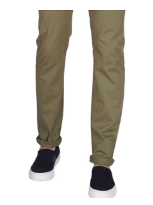 Frank Tailor Men's Trousers Chino Khaki