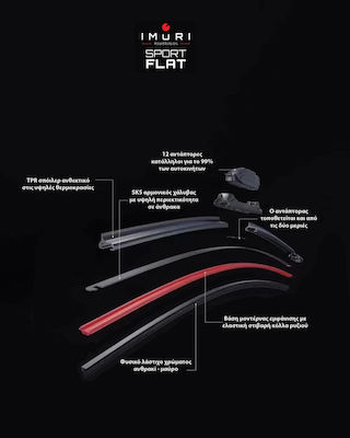 Imuri Set Front Auto Scheibenwischer 650mm/575mm für Mercedes-Benz Eine Klasse