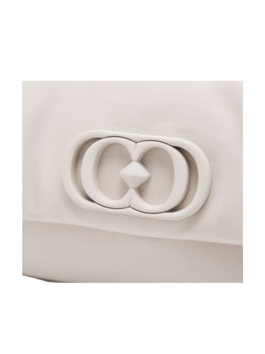 Leather Women's Bag Shoulder White