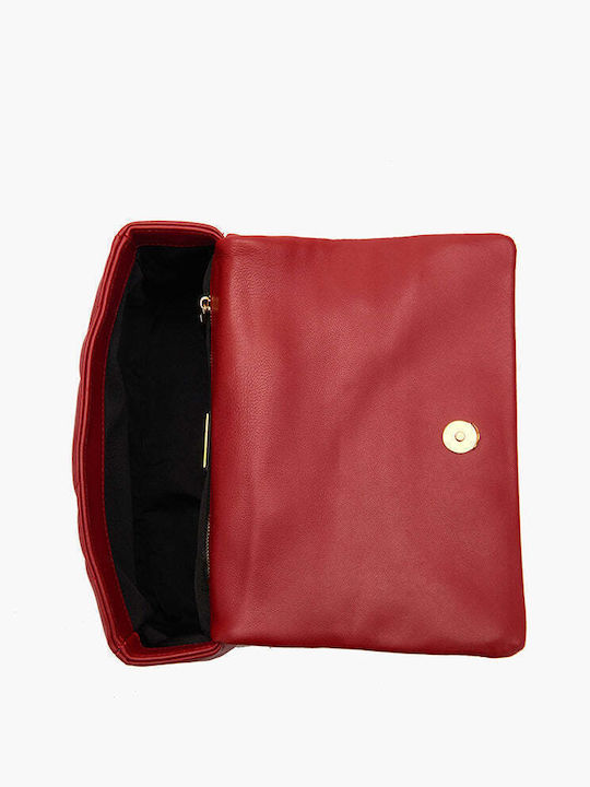 Leather Women's Bag Handbag Red