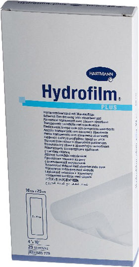 Hartmann Hydrofilm Plus Waterproof & Sterilized Plasters 30x10cm 25pcs