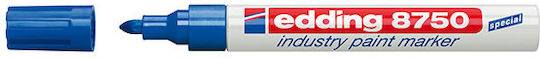 Edding 8750 Industry Permanent Marker 4mm Blue
