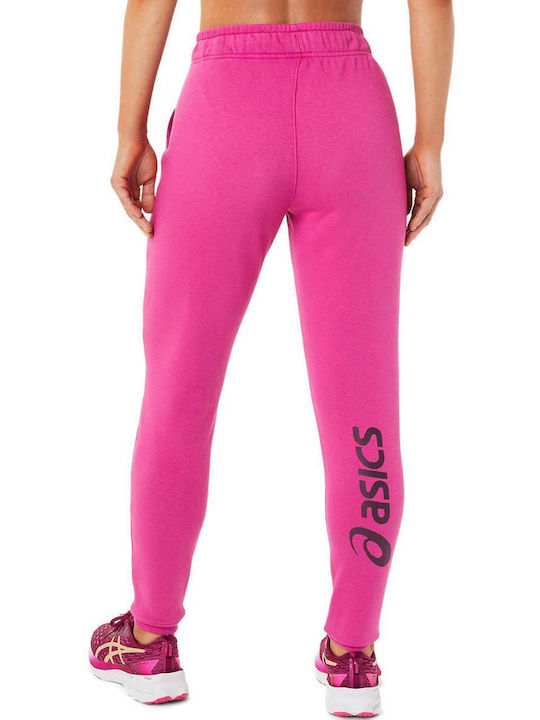 ASICS Pantaloni de trening pentru femei cu cauciuc Roz