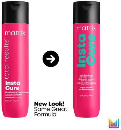 Matrix Total Results InstaCure Anti-Breakage Σαμπουάν Αναδόμησης/Θρέψης & Λάμψης για Όλους τους Τύπους Μαλλιών 300ml