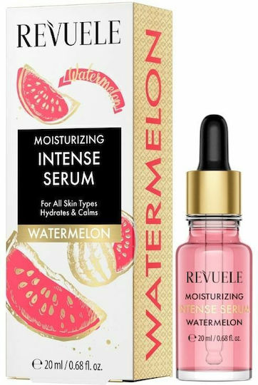 Revuele Moisturizing Watermelon Intense Beruhigend & Feuchtigkeitsspendend Serum Gesicht 20ml