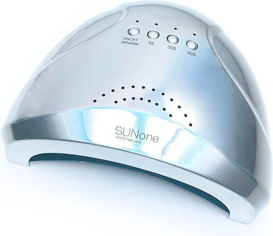 SUN ONE UV Sun One Blue Metallic Φουρνάκι Νυχιών UV / LED 48W Μπλε
