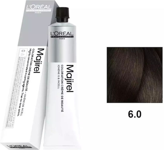 L'Oréal Professionnel Majirel Боя за Коса 6.0 Тъмно Русо Натурално 50ml