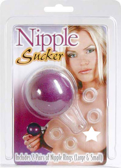Seven Creations Nipple Sucker Αναρροφητής Θηλών Μωβ
