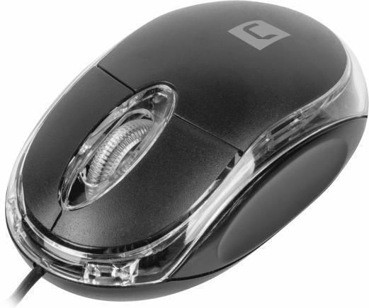 Natec Vireo 2 Ενσύρματο Mini Ποντίκι Μαύρο