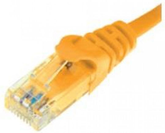 U/UTP Cat.6 Ethernet Network Cable 1m Yellow 1pcs (04.023.0095)