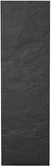 vidaXL Waterproof Chaise Lounge Cover Black 200x65x60cm