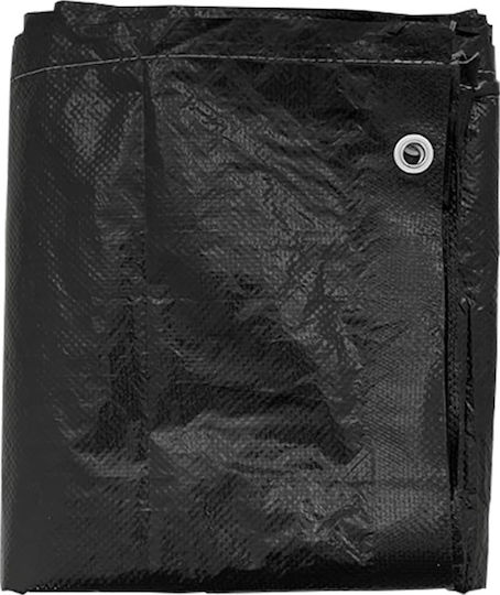 vidaXL Waterproof Chaise Lounge Cover Black 200x65x60cm