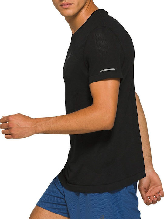 ASICS Ventilate Seamless 2011A774-002 Ανδρική Μπλούζα Μαύρη