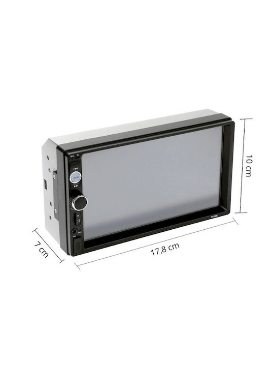 PerVoi Ηχοσύστημα Αυτοκινήτου 2DIN (Bluetooth/USB/AUX) με Οθόνη Αφής 7"