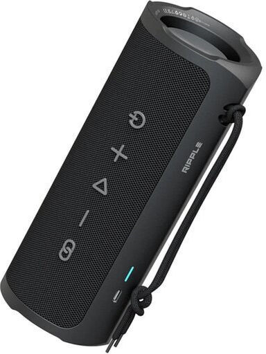 HiFuture Ripple Αδιάβροχο Ηχείο Bluetooth 30W με Διάρκεια Μπαταρίας έως 12 ώρες Μαύρο