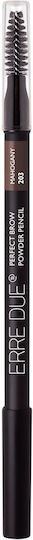 Erre Due Perfect Brow Powder Pencil for Eyebrows 203 Mahogany