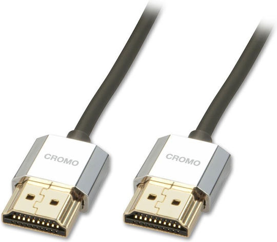 Lindy HDMI 2.0 Premium High Speed 4K 60Hz HDR Cable HDMI Male - HDMI Male 2m Black