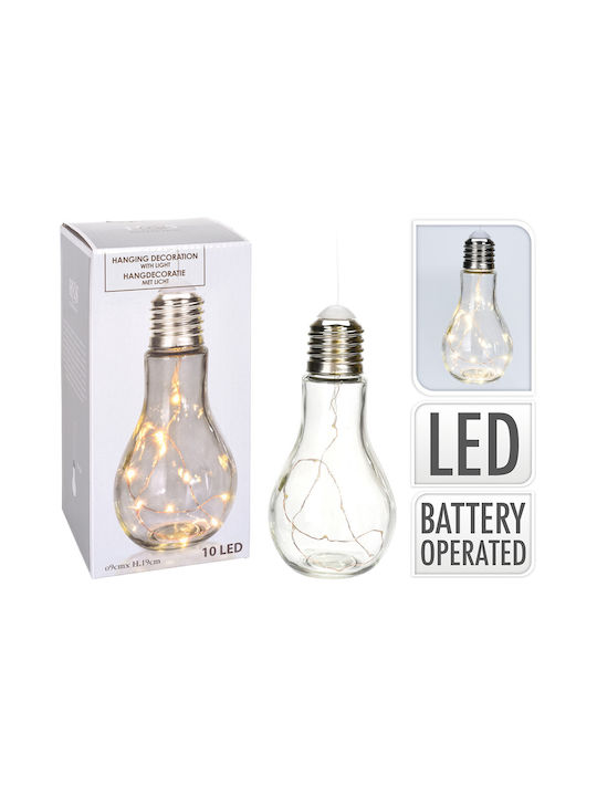 H&S Διακοσμητικό Φωτιστικό LED Θερμό Λευκό 9x19εκ.