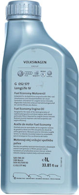 Volkswagen Longlife IV Car Lubricant 0W-20 1lt