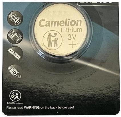 Camelion Lithium Watch Battery CR2025 3V 5pcs