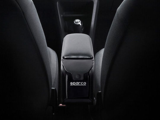 Sparco Car PU Armrest Universal Black