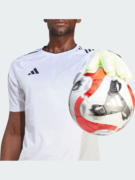 adidas Predator Match Fingersave Γάντια Τερματοφύλακα Ενηλίκων Λευκά