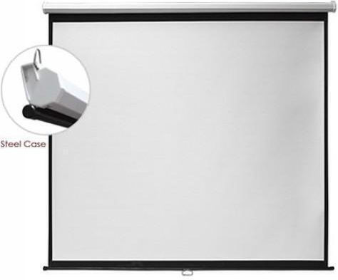 LLC Wand-Bildschirmprojektor ESBB135 mit Bildlogo 1:1 240x240cm / 135"