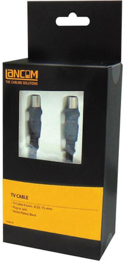 Lancom Καλώδιο Κεραίας Coax male - Coax female Μαύρο 1.5m (02.006.0176)