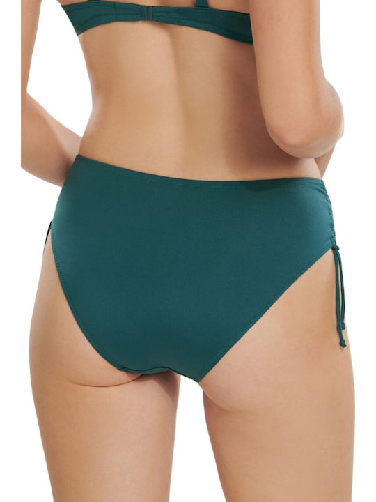 Bikini Slip with Ties Brown