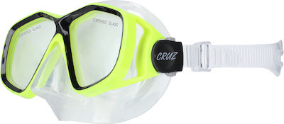 Cruz Μάσκα Koh Samui mask Jr. Silicone - 5001 Safety Yellow