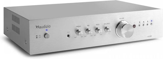 Audizio AD200A Integrierter Hi-Fi-Verstärker Stereo 110.110 Silber