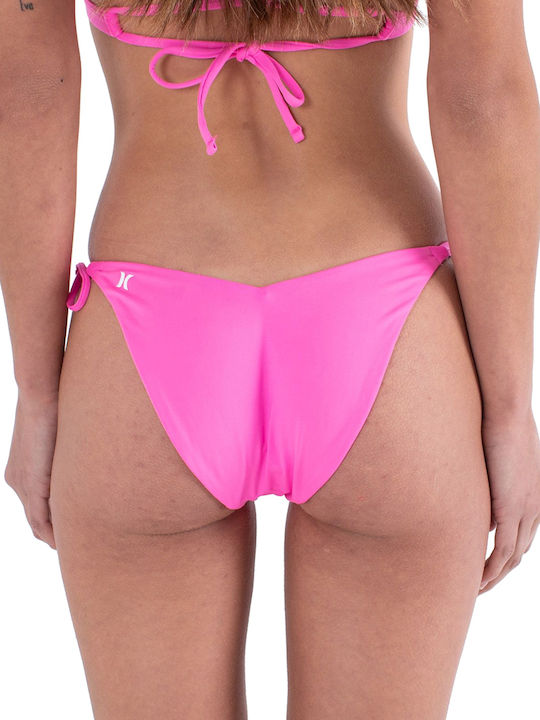 Hurley Bikini Brazil with Ties Pink